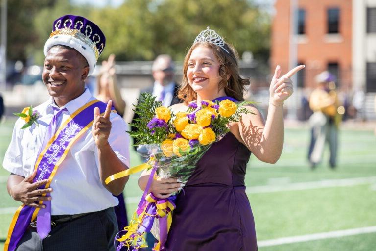 2023 Hardin-Simmons University Homecoming Queen and King.